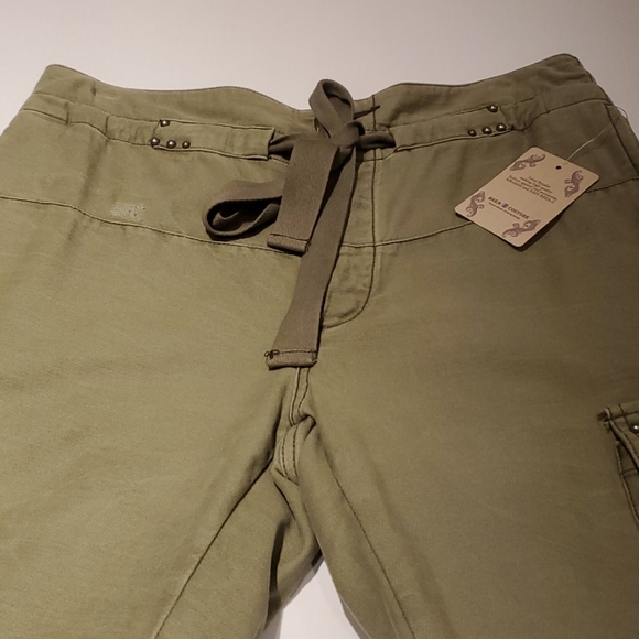 Free People NWT Don't Get Lost Military Pants - Picture 13 of 13